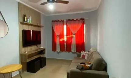 Apartamento com 1 quarto à venda na Vila Caiçara, Praia Grande 