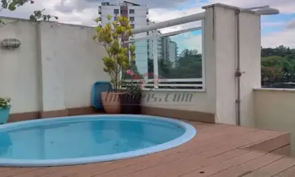 Cobertura com 3 quartos à venda na Rua Imuta, 140, Pechincha, Rio de Janeiro, 108 m2 por R$ 440.000