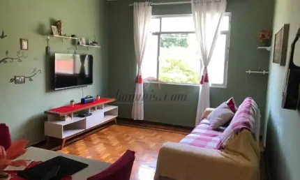 Apartamento com 2 quartos à venda na rua capitão menezes, 113, praça seca, rio de janeiro, 70 m2 por r$ 135.000