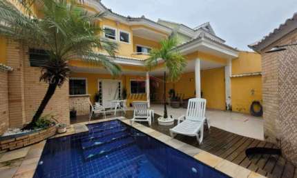 Casa em condomínio fechado com 3 quartos à venda na Estrada Capenha, 907, Pechincha, Rio de Janeiro, 340 m2 por R$ 1.310.000