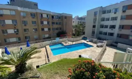Apartamento com 3 quartos à venda na Estrada Pau-ferro, 204, Pechincha, Rio de Janeiro, 70 m2 por R$ 225.000
