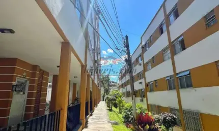 Apartamento com 1 quarto à venda na rua barão, 23, praça seca, rio de janeiro, 55 m2 por r$ 65.000