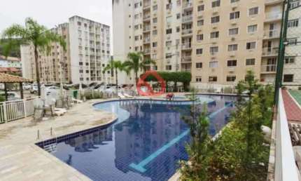 Apartamento com 2 quartos à venda na Avenida dos Mananciais, 1155, Taquara, Rio de Janeiro, 55 m2 por R$ 239.000