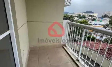Apartamento com 2 quartos à venda na rua samuel das neves, 415, pechincha, rio de janeiro, 58 m2 por r$ 315.000