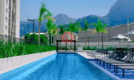 Apartamento com 2 quartos à venda na Estrada dos Bandeirantes, 7277, Curicica, Rio de Janeiro, 45 m2 por R$ 367.290