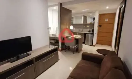 Flat com 1 quarto à venda na estrada dos bandeirantes, 8505, barra olímpica, rio de janeiro, 35 m2 por r$ 350.000