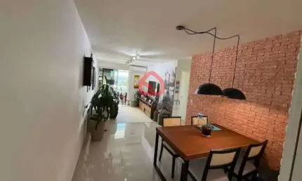 Apartamento com 2 quartos à venda na avenida cláudio besserman vianna, 3, barra da tijuca, rio de janeiro, 78 m2 por r$ 484.500