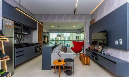 Loft com 1 quarto, 44m², à venda em São Paulo, Vila Mariana