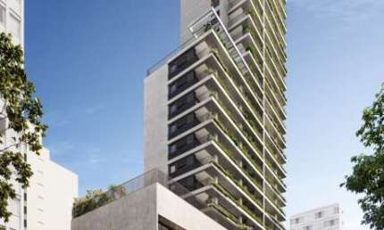 Studio à venda em São Paulo, Higienópolis, com 1 quarto, 25,47m²