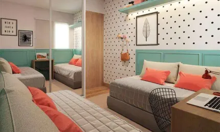 Apartamento à venda em Campinas, Parque Rural Fazenda Santa Cândida, com 2 quartos, com 49.74 m²