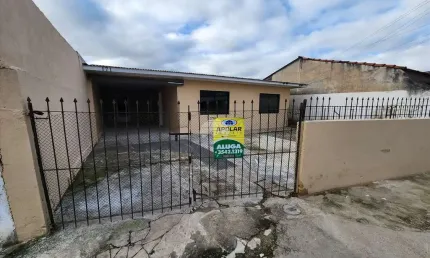 Casa com 2 quartos para alugar na rua castro, 171, emiliano perneta, pinhais, 90 m2 por r$ 1.600