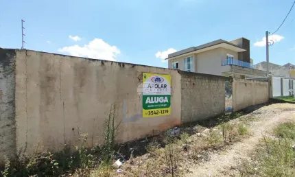 Terreno comercial para alugar na Rua Bernardo Ozinski, 47, Pineville, Pinhais, 450 m2 por R$ 1.800