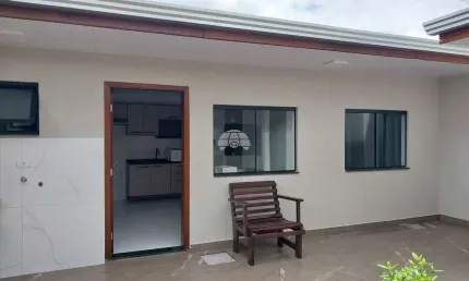 Kitnet / stúdio para alugar na rua maria tereza graboski, 78, jardim guarujá, colombo, 30 m2 por r$ 1.100