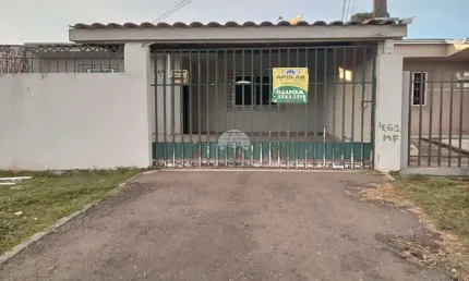 Casa com 3 quartos para alugar na rua ângelo francisco borato, 146, jardim monza, colombo, 53 m2 por r$ 1.500