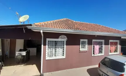 Casa com 3 quartos para alugar na rua das gérberas, 146, são dimas, colombo, 110 m2 por r$ 1.800