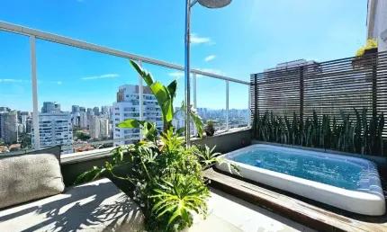 Cobertura com 3 dormitórios à venda, 230 m² por R$ 4.400.000,00 - Brooklin - São Paulo/SP