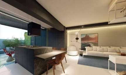 Apartamento com 1 dormitório à venda, 83 m² por R$ 750.000,00 - Brooklin Paulista - São Paulo/SP