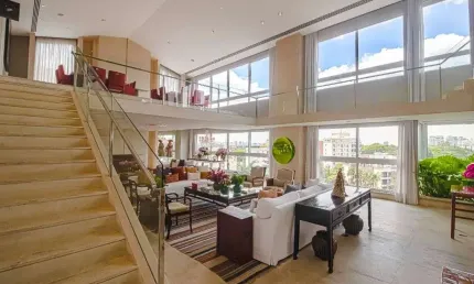 Apartamento Triplex com 4 dormitórios à venda, 900 m² por R$ 18.000.000,00 - Jardim Guedala - São Paulo/SP