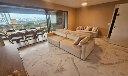 Apartamento com 3 dormitórios à venda, 135 m² por R$ 2.690.000,00 - Campo Belo - São Paulo/SP