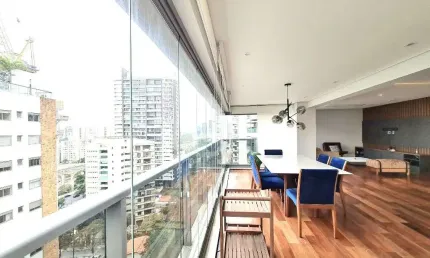Apartamento com 3 dormitórios à venda, 192 m² por r$ 3.800.000,00 - campo belo - são paulo/sp