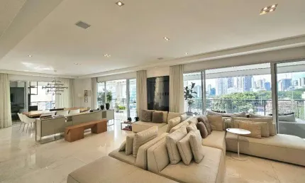 Apartamento com 4 dormitórios à venda, 400 m² por r$ 10.800.000,00 - moema - são paulo/sp