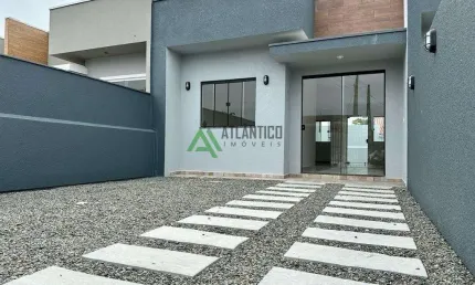 Venda - casa em gravatá - navegantes: 54m², 02 dormitórios, 01 suíte, 01 banheiro por r$389.000. oportunidade imperdível!