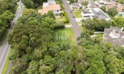 Terreno em condomínio fechado à venda na rua professor francisco basseti júnior, 351, santo inácio, curitiba, 2000 m2 por r$ 3.900.000