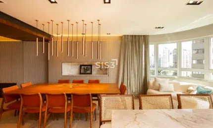 Apartamento com 3 quartos à venda na Rua Professor Pedro Viriato Parigot de Souza, 1609, Ecoville, Curitiba, 214 m2 por R$ 2.950.000