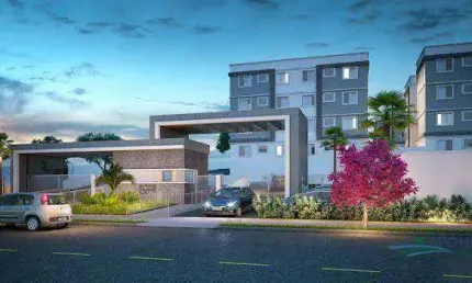 Apartamento com 2 dormitórios à venda, 50 m² por r$ 212.000,00 - colinas - londrina/pr