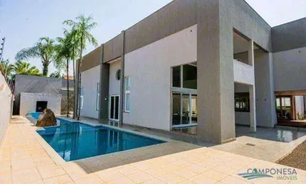 Sobrado com 5 dormitórios à venda, 500 m² por R$ 3.500.000,00 - Mediterrâneo - Londrina/PR