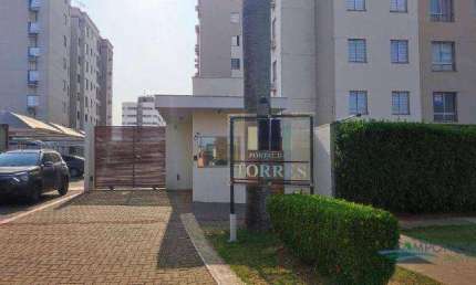 Apartamento com 2 dormitórios, 46 m² - venda por R$ 275.000,00 ou aluguel por R$ 1.500,00/mês - Conjunto Habitacional Santiago II - Londrina/PR