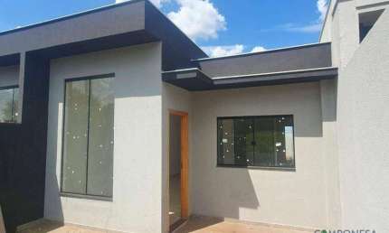 Casa com 2 dormitórios à venda, 69 m² por R$ 297.000,00 - Jardim Moema - Londrina/PR