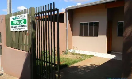 Casa com 2 dormitórios à venda, 57 m² por r$ 215.000,00 - jardim das palmeiras - londrina/pr
