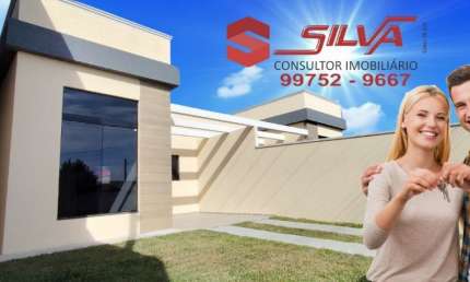 Casa  c/ Quintal  - c/70m² área construída - Terreno 7 x 28 - 03 Quartos sendo  01 Suíte -  Churrasqueira - Bairro Ipê - São José dos Pinhais - PR