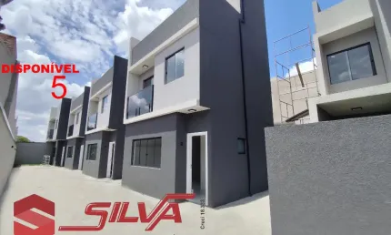 Sobrado c/ 127m²  - c/ 03 Quartos sendo 01 Suíte - Dentro do Condomínio -  Alto Boqueirão - Curitiba - Pr