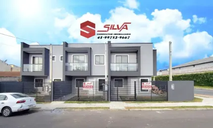 Sobrado c/ 88m² -  03 Quartos sendo 01 Suíte c/ Sacada - Xaxim - Curitiba - Pr