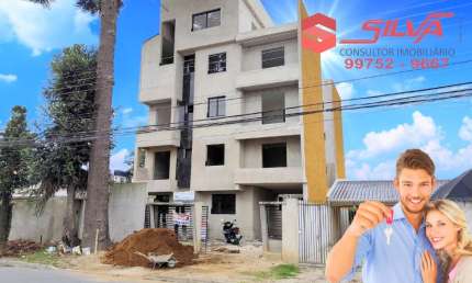 Apartamento c/48m² no Térreo -  02 Quartos com  Sacadas -  Churrasqueira - Vargem Grande em  Pinhais - Pr