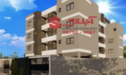 Apartamento c/66m²  c/ Elevador - 03 Quartos sendo 01 Suíte -  Sacada c/ Churrasqueira - Estancia Pinhais - Pinhais