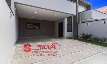 Casa Térrea Alto Padrão com 3 Quartos e Amplo Quintal – Bairro Aristocrata – São José dos Pinhais