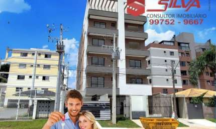 Aptos c/89m² - 1 garagem -  03 Qtos sendo 01 Suíte c/ Sacada, Sala de Estar c/Churrasqueira - Centro de Pinhais - Pr