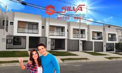 Sobrado c/ Quintal c/105m² - 03 Quartos sendo 01 Suíte c/ Sacada -Pinheirinho - Curitiba