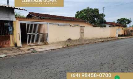 Casa para Venda em Caldas Novas, Estância dos Buritis, 3 dormitórios, 1 suíte, 1 banheiro, 1 vaga