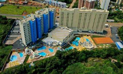 Apartamento para Venda em Caldas Novas, Jardim Belvedere, 1 dormitório, 1 banheiro, 1 vaga