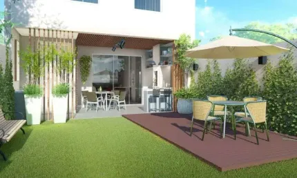 Casa com 2 dormitórios sendo 1 suite à venda, por R$ 470.000 - Columbia - Londrina/PR
