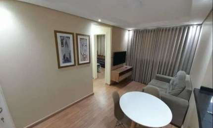 Apartamento PORTEIRA FECHADA com 2 dormitórios à venda, 40 m² por R$ 260.000 - Jardim Jockey Club