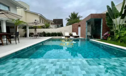 Casa em condomínio fechado com 7 quartos à venda na Avenida Kensei Tamayose, 26, Jardim Acapulco, Guarujá