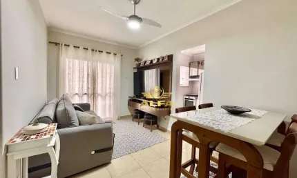 Apartamento com 1 dormitório à venda, 50 m² por r$ 390.000,00 - pitangueiras - guarujá/sp