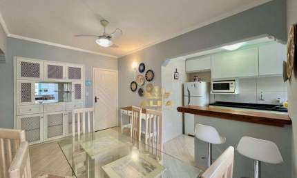 Apartamento com 2 dormitórios à venda, 65 m² por R$ 480.000,00 - Pitangueiras - Guarujá/SP