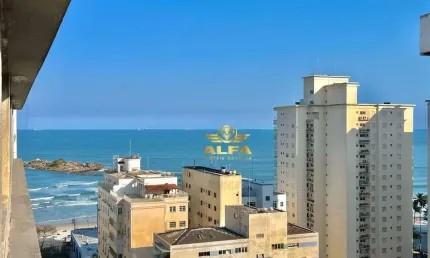 Cobertura finamente reformada à venda na praia das pitangueiras | alfa imóveis guarujá