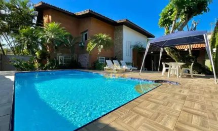 Casa com 4 quartos à venda na Avenida Professor João Batista Julião, Enseada, Guarujá